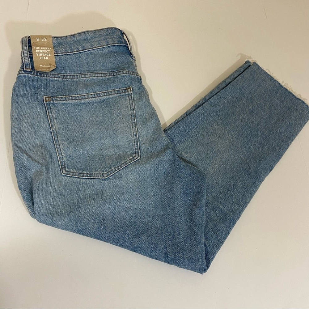 Madewell The Curvy Perfect Vintage Jean Coney Wash